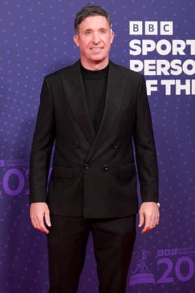 BBC Sports Personality of the Year Arrivals Red Carpet arrivals at Studio 10, Media City in Manchester ahead of the BBC Sports Personality of the Year 2025 Awards Featuring: Robbie Fowler Where: Manchester, United Kingdom When: 18 Dec 2025 Credit: Graham Finney WENN Manchester United Kingdom Copyright: xWENNx wenn40849481 x wenn40849481