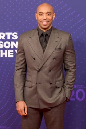 BBC Sports Personality of the Year Arrivals Red Carpet arrivals at Studio 10, Media City in Manchester ahead of the BBC Sports Personality of the Year 2025 Awards Featuring: Thierry Henry Where: Manchester, United Kingdom When: 18 Dec 2025 Credit: Graham Finney WENN Manchester United Kingdom Copyright: xWENNx wenn40849486 x wenn40849486