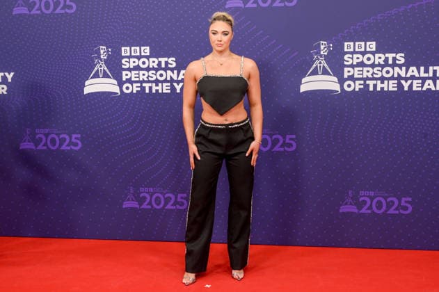 BBC Sports Personality of the Year Arrivals Red Carpet arrivals at Studio 10, Media City in Manchester ahead of the BBC Sports Personality of the Year 2025 Awards Featuring: Liv Sheldon aka Diamond Where: Manchester, United Kingdom When: 18 Dec 2025 Credit: Graham Finney WENN Manchester United Kingdom Copyright: xWENNx wenn40849496 x wenn40849496