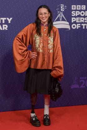 BBC Sports Personality of the Year Arrivals Red Carpet arrivals at Studio 10, Media City in Manchester ahead of the BBC Sports Personality of the Year 2025 Awards Featuring: Alice Tai Where: Manchester, United Kingdom When: 18 Dec 2025 Credit: Graham Finney WENN Manchester United Kingdom Copyright: xWENNx wenn40849522 x wenn40849522