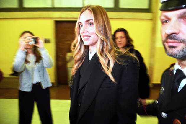 Milan, Chiara Ferragni in court, Panettoni-Gate trial  Copyright: xMaurizioxMaulex xipa-agency.netx xMaurizioxMaulex IPA_Agency_IPA69308439
