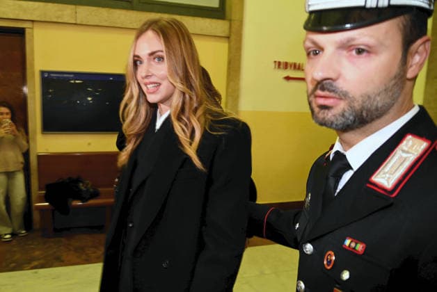 Milan, Chiara Ferragni in court, Panettoni-Gate trial  Copyright: xMaurizioxMaulex xipa-agency.netx xMaurizioxMaulex IPA_Agency_IPA69308453