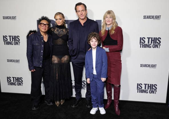 Is This Thing On Premiere - LA Matthew Libatique, Andra Day, Will Arnett, Laura Dern, Calvin Knegten At The Los Angeles Premiere Of Searchlight Pictures Is This Thing On? At Vidiots In Los Angeles CA, USA on December 18, 2025. Photo by Fati S ABACAPRESS.COM Los Angeles CA United States  Copyright: xFatixSadou ABACAPRESS.COMx