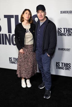 Is This Thing On Premiere - LA Naomi Odenkirk, Bob Odenkirk At The Los Angeles Premiere Of Searchlight Pictures Is This Thing On? At Vidiots In Los Angeles CA, USA on December 18, 2025. Photo by Fati S ABACAPRESS.COM Los Angeles CA United States  Copyright: xFatixSadou ABACAPRESS.COMx