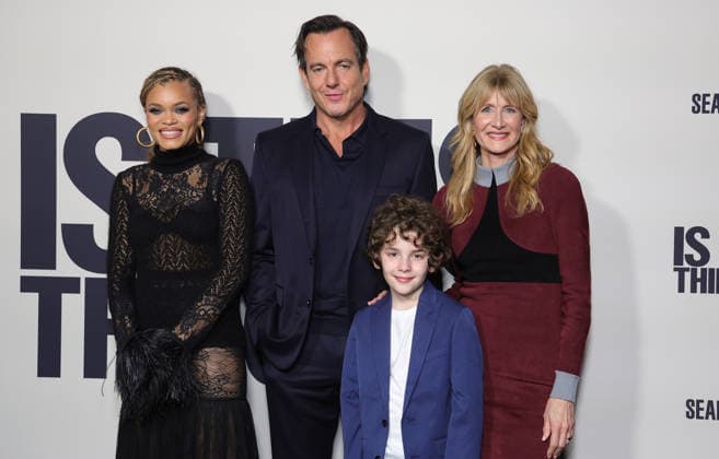 Los Angeles Premiere Of Searchlight Pictures Is This Thing On? 18 December 2025 . Los Angeles, California - Andra Day, Will Arnett ,Laura Dern, Calvin Knegten At Los Angeles Premiere Of Searchlight Pictures Is This Thing On? held at Vidiots in Los Angeles., Credit:Sadou Faye Avalon United States, CA, Los Angeles, Vidiots  Copyright: xSadouxFayex xAvalonx 1060334917