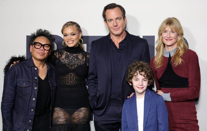 Los Angeles Premiere Of Searchlight Pictures Is This Thing On? 18 December 2025 . Los Angeles, California - Matthew Libatique, Andra Day, Will Arnett ,Laura Dern, Calvin Knegten At Los Angeles Premiere Of Searchlight Pictures Is This Thing On? held at Vidiots in Los Angeles., Credit:Sadou Faye Avalon United States, CA, Los Angeles, Vidiots  Copyright: xSadouxFayex xAvalonx 1060334930