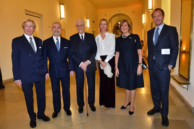 Leopold Poldi of Bavaria, Duke Franz of Bavaria with his companions, Uschi of Bavaria 30 BMW Advent Concert Charity, Benefit Herkulessaal Residenz Munich December 16, 2025