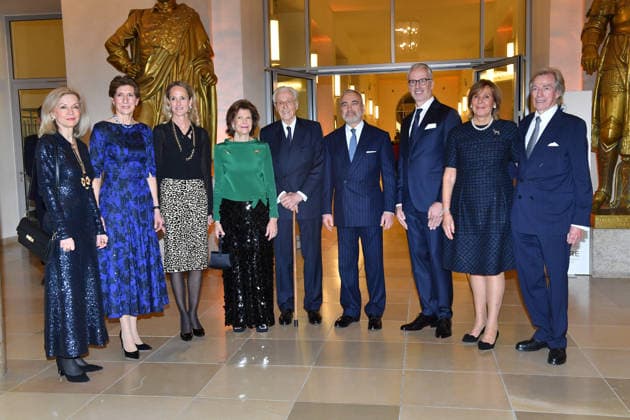 IH Queen Silvia of Sweden, Duke Franz of Bavaria with his companions, Uschi of Bavaria, Leopold Poldi of Bavaria 30 BMW Advent Concert Charity, Benefit Herkulessaal Residenz Munich December 16, 2025