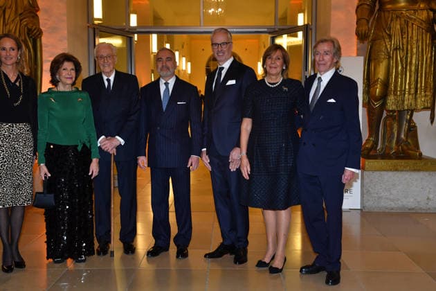 IH Queen Silvia of Sweden, Duke Franz of Bavaria with his companions, Uschi of Bavaria, Leopold Poldi of Bavaria 30 BMW Advent Concert Charity, Benefit Herkulessaal Residenz Munich December 16, 2025