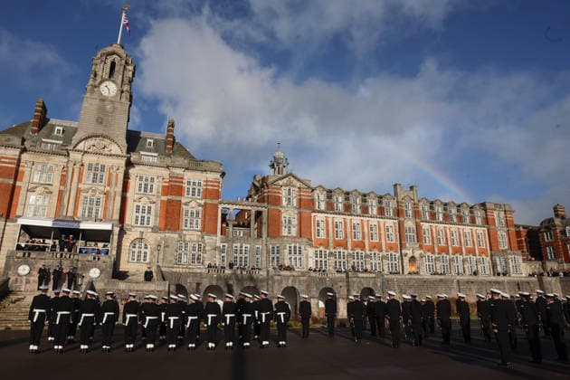 . 19 12 2025. Dartmouth, United Kingdom. King Charles III presides over the Lord High AdmiralÕs Divisions at the Britannia Royal Naval College in Dartmouth. United Kingdom.  xPoolx xi-Imagesx IIM-26465-0001