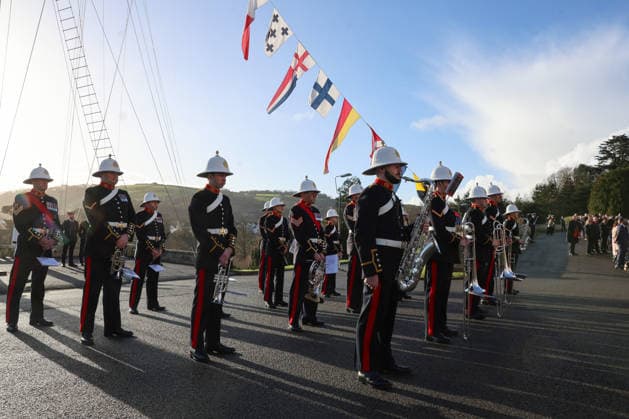 . 19 12 2025. Dartmouth, United Kingdom. King Charles III presides over the Lord High AdmiralÕs Divisions at the Britannia Royal Naval College in Dartmouth. United Kingdom.  xPoolx xi-Imagesx IIM-26465-0003