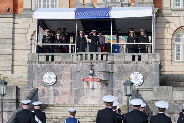 . 19 12 2025. Dartmouth, United Kingdom. King Charles III presides over the Lord High AdmiralÕs Divisions at the Britannia Royal Naval College in Dartmouth. United Kingdom.  xPoolx xi-Imagesx IIM-26465-0007