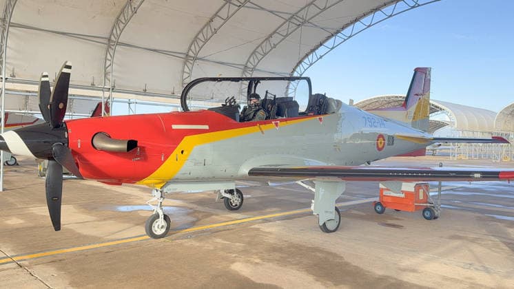Princess Leonor makes her first solo flight at the General Academy of Air and Space Princess Leonor during her training at the General Academy of Air and Space, on December 19, 2025, in San Javier Murcia, Spain FAMOSOSOS PRINCESA ACADEMIA SAN JAVIER Casa de S M el Rey 19 12 2025 San Javier Murcia, Espana San Javier Murcia, Espana Spain  Copyright: xCasaxdexS.M.xelxReyx 7178945