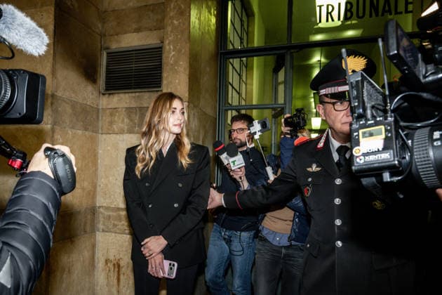 December 19, 2025, Milan, Mi, Italy: December 19, 2025, Milan. Milan Court. Hearing in the Pandoro Gate case with Chiara Ferragni charged. Milan Italy  - ZUMAa289 20251219_zia_a289_002 Copyright: xNicolaxMarfisix