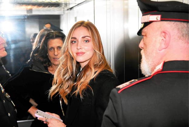 Milan, Chiara Ferragni in Court for the Panettone Gate Trial  Copyright: xMaurizioxMaulex xipa-agency.netx xMaurizioxMaulex IPA_Agency_IPA69321444