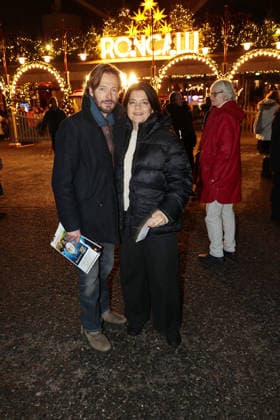 Andreas Pietschmann and Jasmin Tabatabai at the Roncalli Weihnachtscircus premiere at the Tempodrom on 19 12 2025 in Berlin Roncalli Weihnachtscircus premiere in Berlin