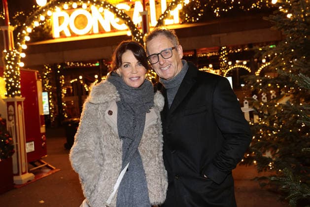 Gerit Kling and Wolfram Becker at the Roncalli Weihnachtscircus premiere at the Tempodrom on 19 12 2025 in Berlin Roncalli Weihnachtscircus premiere in Berlin