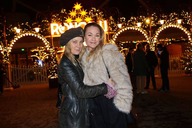 Jeanette Hain and Lisa Maria Potthoff at the Roncalli Weihnachtscircus premiere at the Tempodrom on 19 12 2025 in Berlin Roncalli Weihnachtscircus premiere in Berlin
