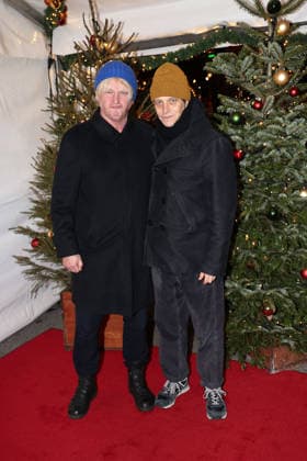 Detlev Buck and August Diehl at the Roncalli Weihnachtscircus premiere at the Tempodrom on 19 12 2025 in Berlin Roncalli Weihnachtscircus premiere in Berlin