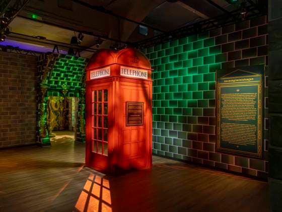 Exhibition opening Harry Potter The Exhibition at the Erlwein Forum in Dresden It is the most comprehensive collection of Harry Potter film props and costumes to date Harry Potter The Exhibition can be experienced until May 3, 2026
