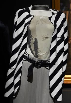 Milan, Italy Giorgio Armani.Milan, for love on display at the Pinacoteca di Brera for the first time an exhibition dedicated to the stylistic journey of Giorgio Armani welcoming a selection of clothes in its prestigious rooms a union of fashion and art In the photo: Giorgio Armani s clothes on display  Copyright: xNickxZonnax xipa-agency.netx xNickxZonnax IPA_Agency_IPA69325452