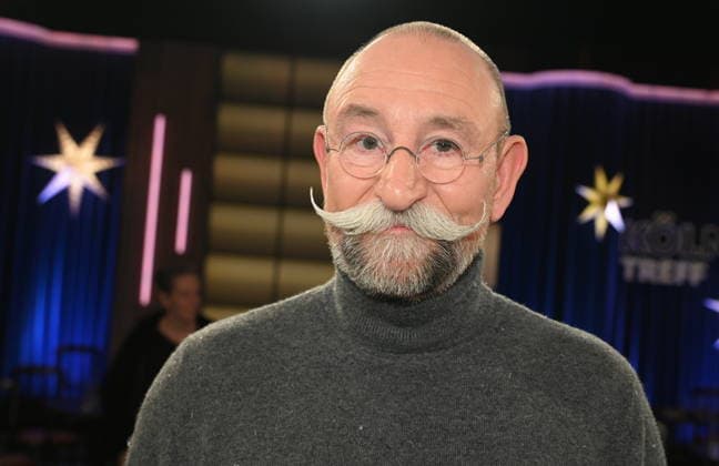 Presenter Horst Lichter is a guest on the WDR talk show Kölner Treff