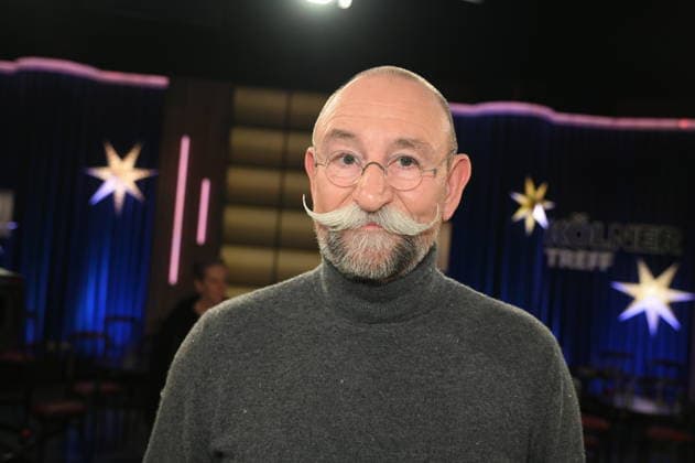 Presenter Horst Lichter is a guest on the WDR talk show Kölner Treff