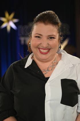 Comedienne Meltem Kaptan as a guest on the WDR talk show Kölner Treff