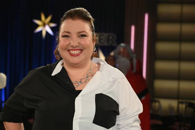 Comedienne Meltem Kaptan as a guest on the WDR talk show Kölner Treff