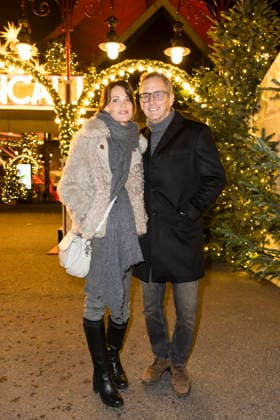 Roncalli Weihnachtscircus, show and celebrities at the Tempodrom, Berlin, 19 12 2025 Gerit Kling with husband Wolfram Becker at the premiere of the 21 Original Roncalli Weihnachtscircus at the Berlin Tempodrom on 19 12 2025 Berlin Tempodrom Copyright: xBenxKriemannx