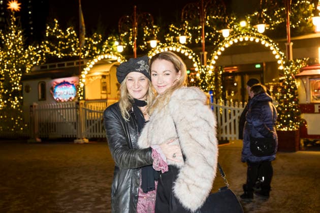 Roncalli Weihnachtscircus, show and celebrities at the Tempodrom, Berlin, 19 12 2025 Jeanette Hain and Lisa Maria Potthoff at the premiere of the 21 Original Roncalli Weihnachtscircus at the Berlin Tempodrom on 19 12 2025 Berlin Tempodrom Copyright: xBenxKriemannx