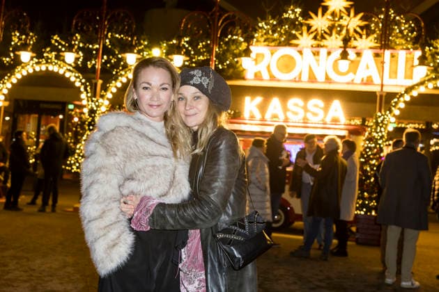 Roncalli Weihnachtscircus, show and celebrities at the Tempodrom, Berlin, 19 12 2025 Lisa Maria Potthoff and Jeanette Hain at the premiere of the 21 Original Roncalli Weihnachtscircus at the Berlin Tempodrom on 19 12 2025 Berlin Tempodrom Copyright: xBenxKriemannx