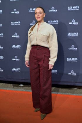 Closing Ceremony - Les Arcs Film Festival. FC LES ARCS, FRANCE - DECEMBER 19 Monia Chokri attends the Closing Ceremony during Les Arcs Film Festival on December 20, 2025 in Les Arcs, France..Photo by Franck Castel ABACAPRESS.COM Les Arcs France  Copyright: xCastelxFranck ABACAx