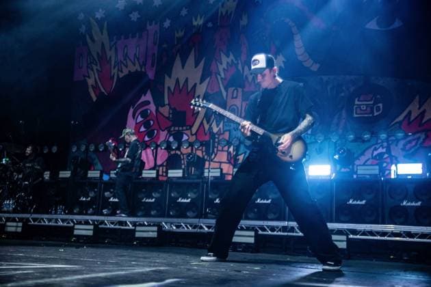 Neck Deep performing live at O2 Academy Brixton in London, United Kingdom, on 19 December 2025 Neck Deep performing live at O2 Academy Brixton in London, United Kingdom, on 19 December 2025, Credit:Sarah Tsang Avalon  Copyright: xSarahxTsangx xAvalonx 1060472672