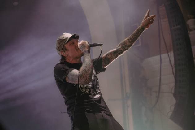Neck Deep performing live at O2 Academy Brixton in London, United Kingdom, on 19 December 2025 Neck Deep performing live at O2 Academy Brixton in London, United Kingdom, on 19 December 2025, Credit:Sarah Tsang Avalon  Copyright: xSarahxTsangx xAvalonx 1060472700