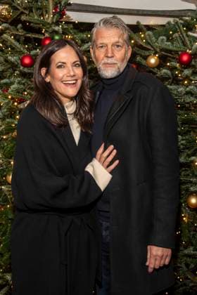 abb Bettina Zimmermann and Kai Wiesinger actors at the premiere of the 21 Roncalli Weihnachtscircus at the Tempodrom Berlin, on 19 12 2025 in Berlin Berlin Germany