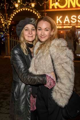 abb Jeanette Hain and Lisa Maria Potthoff actresses at the premiere of the 21 Roncalli Weihnachtscircus at the Tempodrom Berlin, on 19 12 2025 in Berlin Berlin Germany