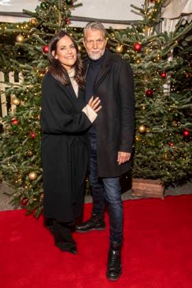 abb Bettina Zimmermann and Kai Wiesinger actors at the premiere of the 21 Roncalli Weihnachtscircus at the Tempodrom Berlin, on 19 12 2025 in Berlin Berlin Germany