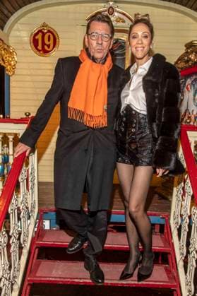 abb Peter Wolf and Mrs. Melanie Wolf as guests at the premiere of the 21 Roncalli Christmas Circus at the Tempodrom Berlin, on 19 12 2025 in Berlin Berlin Germany