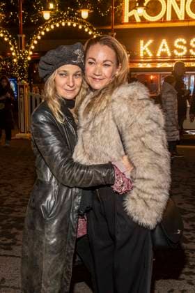 abb Jeanette Hain and Lisa Maria Potthoff actresses at the premiere of the 21 Roncalli Weihnachtscircus at the Tempodrom Berlin, on 19 12 2025 in Berlin Berlin Germany