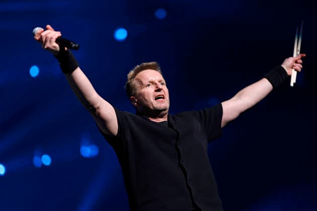Drummer Uffe Savery from the percussion band Safri Duo live at the 40 Night of the Proms 2025 in the Lanxess Arena Cologne, 19 12 2025 NRW Germany Copyright: xChristophxHardtx