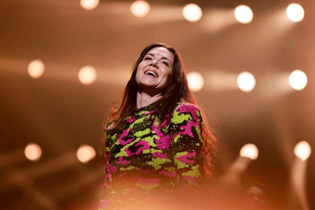Singer Vanessa Amorosi live at the 40 Night of the Proms 2025 in the Lanxess Arena Cologne, 19 12 2025 NRW Germany Copyright: xChristophxHardtx