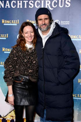 Lavinia Wilson and Tom Beck at the premiere of the 21 Original Roncalli Weihnachtscircus 2025 at the Tempodrom Berlin, 19 12 2025 Foto:xN.xKubelkax xFuturexImagex roncalli_5245