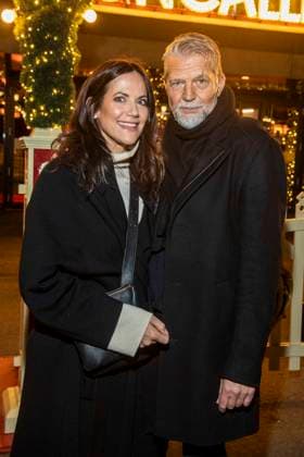 abb Bettina Zimmermann and Kai Wiesinger actors at the premiere of the 21 Roncalli Weihnachtscircus at the Tempodrom Berlin, on 19 12 2025 in Berlin Berlin Germany