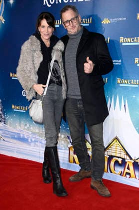 Gerit Kling with husband Wolfram Becker at the premiere of the 21 Original Roncalli Weihnachtscircus 2025 at the Tempodrom Berlin, 19 12 2025 Foto:xN.xKubelkax xFuturexImagex roncalli_5253