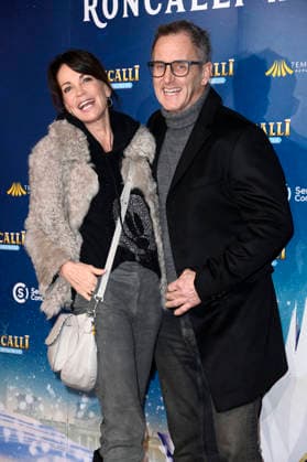 Gerit Kling with husband Wolfram Becker at the premiere of the 21 Original Roncalli Weihnachtscircus 2025 at the Tempodrom Berlin, 19 12 2025 Foto:xN.xKubelkax xFuturexImagex roncalli_5254