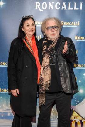 abb Eliana Paul and Bernhard Paul couple as guests at the premiere of the 21 Roncalli Christmas Circus at the Tempodrom Berlin, on 19 12 2025 in Berlin Berlin Germany