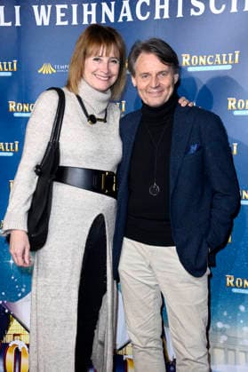 Wolfgang Bahro with his wife Barbara Bahro at the premiere of the 21 Original Roncalli Weihnachtscircus 2025 at the Tempodrom Berlin, 19 12 2025 Foto:xN.xKubelkax xFuturexImagex roncalli_5289