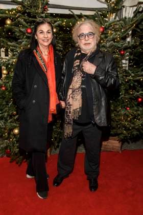 abb Eliana Paul and Bernhard Paul couple as guests at the premiere of the 21 Roncalli Christmas Circus at the Tempodrom Berlin, on 19 12 2025 in Berlin Berlin Germany