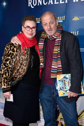 Leonard Lansink with wife Maren Muntenbeck at the premiere of the 21 Original Roncalli Weihnachtscircus 2025 at the Tempodrom Berlin, 19 12 2025 Foto:xN.xKubelkax xFuturexImagex roncalli_5332